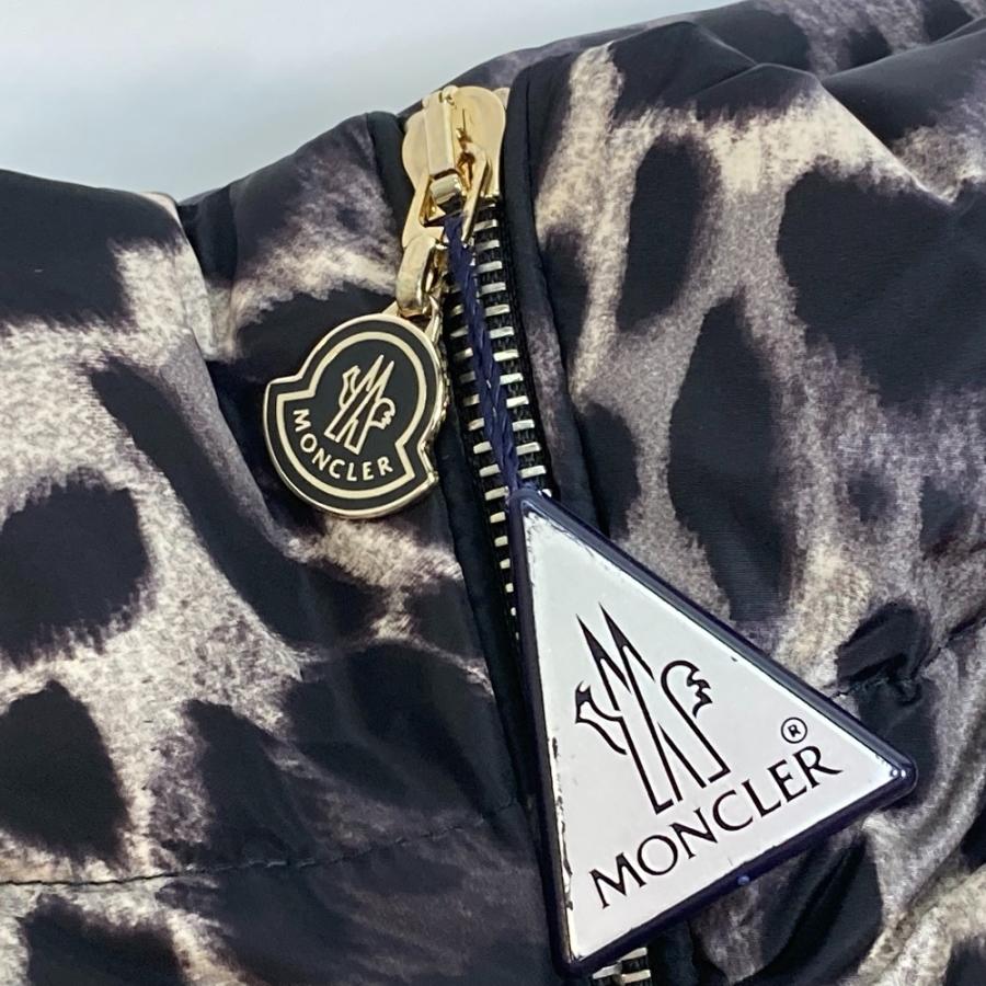 MONCLER モンクレール トルセッテ レオパード アパレル アウター ダウンコート グレー系 レディース【中古】未使用 | MONCLER | 05