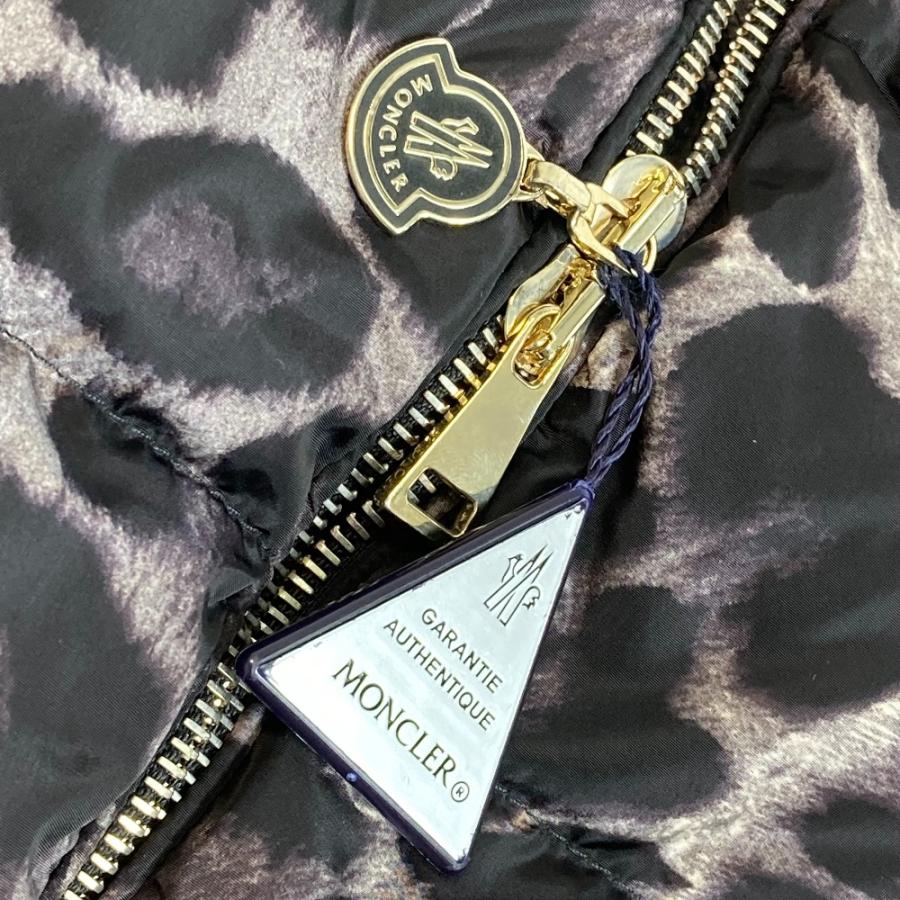 MONCLER モンクレール トルセッテ レオパード アパレル アウター ダウンコート グレー系 レディース【中古】未使用 | MONCLER | 07
