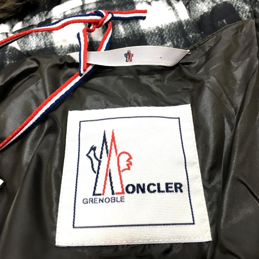 moncler モンクレール 4684925 ファー SELUNE トリコロール  ダウンジャケット グリーン系 | MONCLER | 06