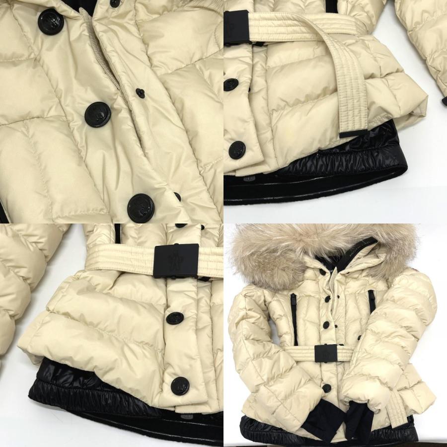 MONCLER モンクレール 20981A00053_5399E アパレル アウター ダウンジャケット ベージュ レディース【中古】の画像