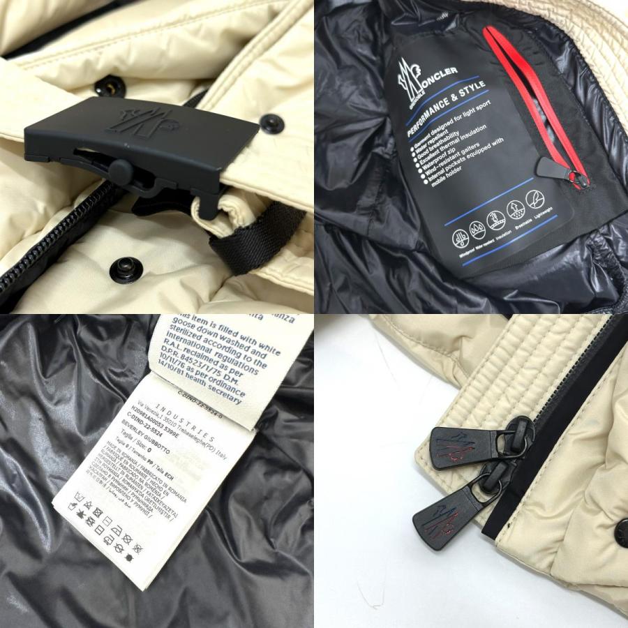 MONCLER モンクレール 20981A00053_5399E アパレル アウター ダウンジャケット ベージュ レディース【中古】の画像