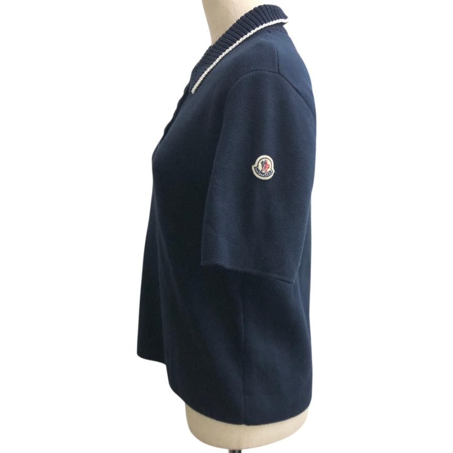 MONCLER（モンクレール） ロゴ ワッペン アパレル トップス 襟元ニット