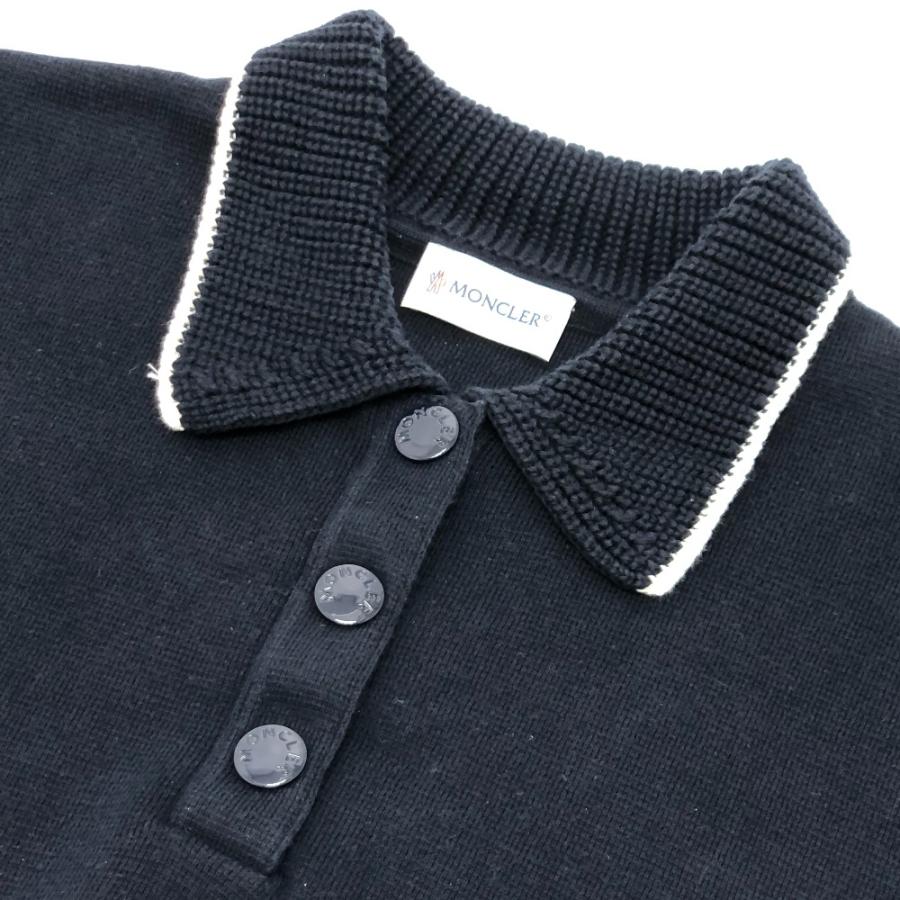 MONCLER（モンクレール） ロゴ ワッペン アパレル トップス 襟元ニット