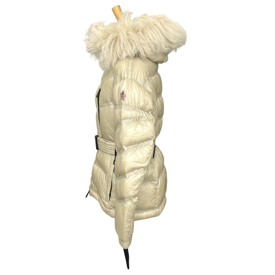 MONCLER モンクレール I20981A00050 539YL BERNIN ベルニン パデッド アパレル ダウン アウター ダウンジャケット 20E ベージュ 【中古】の画像