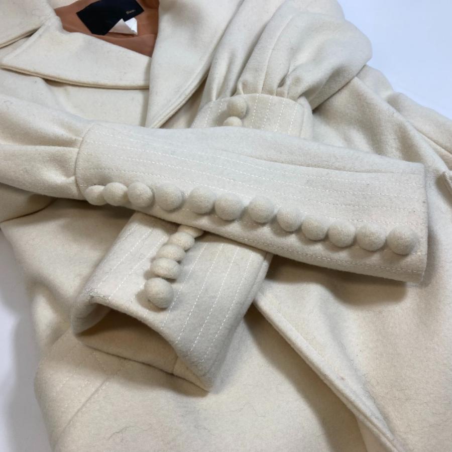 DOUBLE STANDARD CLOTHING ダブルスタンダードクロージング sov(ソヴ) ロングコート ウール アイボリー レディース【中古】 | DOUBLE STANDARD CLOTHING | 04