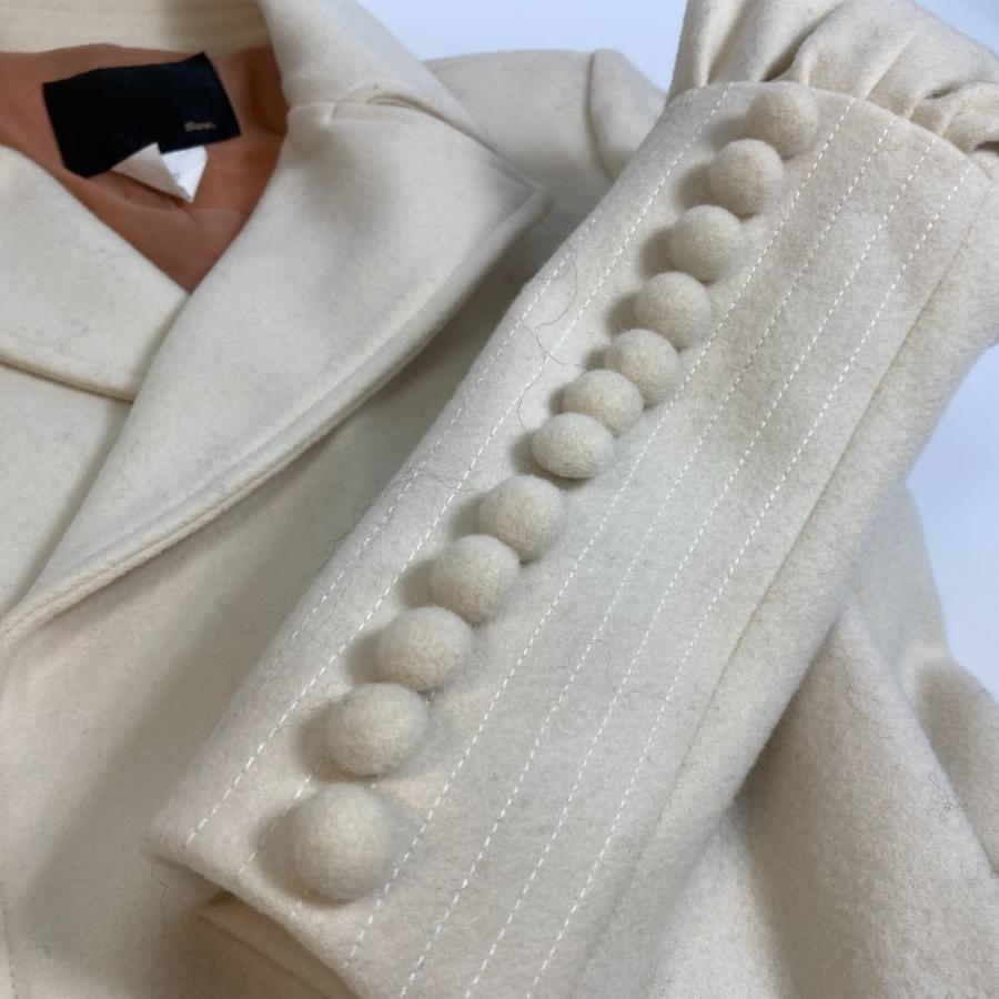 DOUBLE STANDARD CLOTHING ダブルスタンダードクロージング sov(ソヴ) ロングコート ウール アイボリー レディース【中古】 | DOUBLE STANDARD CLOTHING | 05