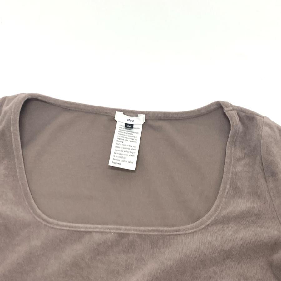 新品同様 Sov. DOUBLE STANDARD CLOTHING ソブ ダブルスタンダード クロージング トップス ロングスカート ブラウン レディース【中古】 |  | 03