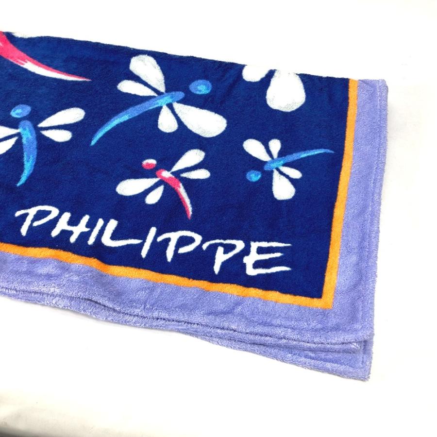 未使用 PATEK PHILIPPE パテックフィリップ 総柄 タオル ブルー ユニセックス【中古】の画像