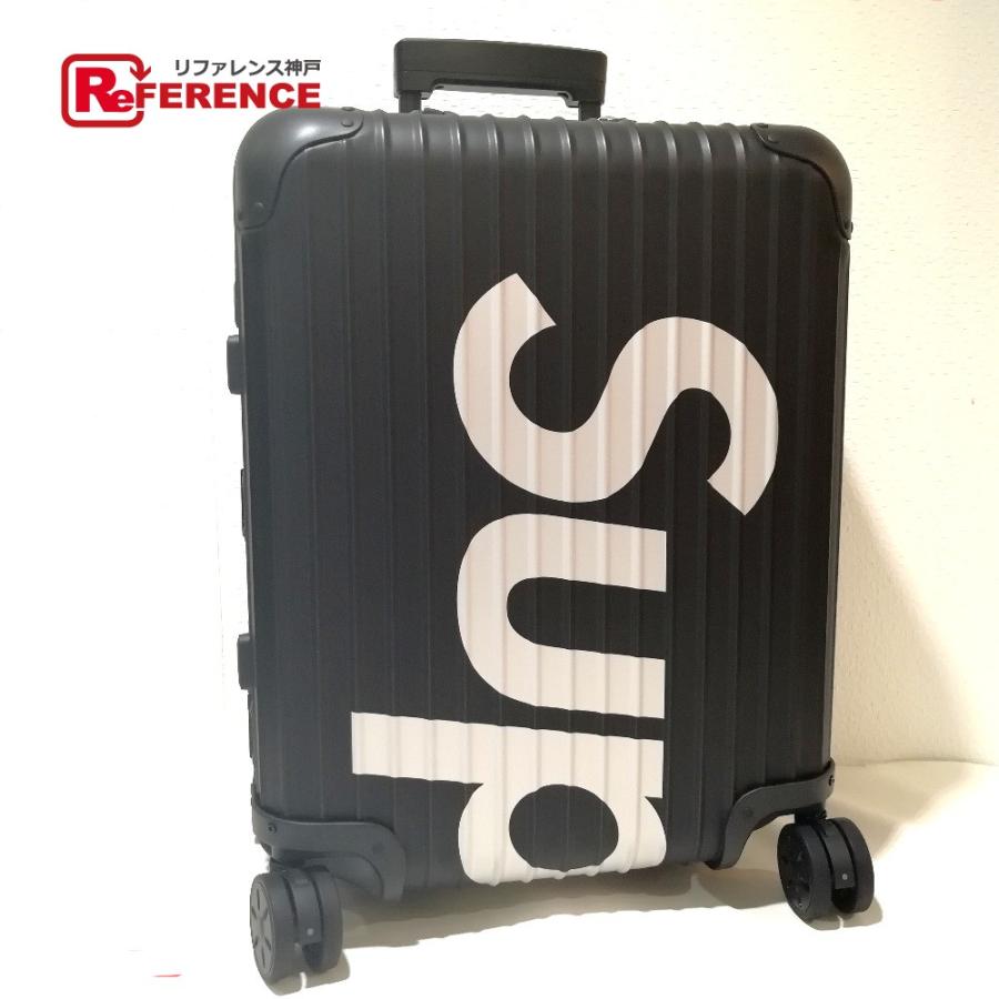 Rimowa リモワ Supreme Rimowa Topas Multiwheel 45l Black シュプリーム リモワ キャリーバッグ ブラック ユニセックス 未使用 中古 1 リファレンス コレクション 通販 Yahoo ショッピング