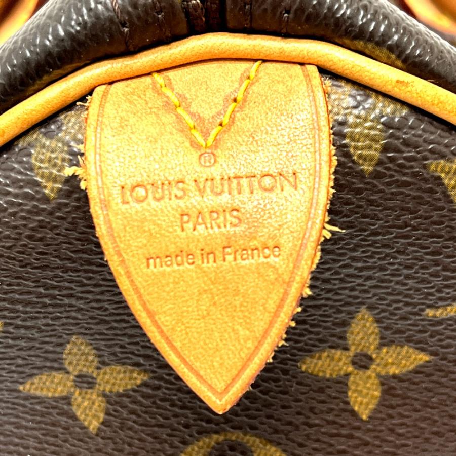 LOUIS VUITTON ルイヴィトン M41526 スピーディ30 カバン 旧型 ハンドバッグ ボストンバッグ ブラウン モノグラム レディース【中古】 | LOUIS VUITTON | 04