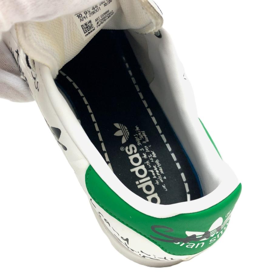 adidas アディダス スタンスミス 落書き ローカット スニーカー 靴 スニーカー ホワイト メンズ【中古】 | adidas | 08