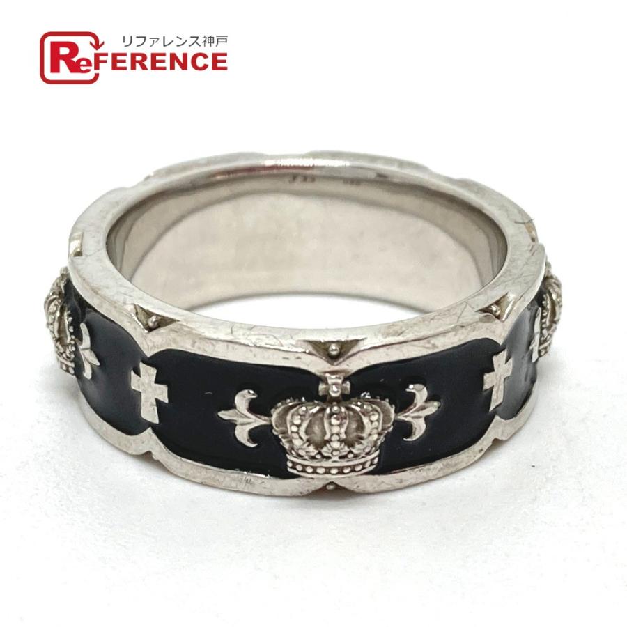 Justin Davis ジャスティンデイビス SRJ795 BEAUTY&MADNESS クラウン クロス リング・指輪 シルバー  ユニセックス【中古】 :124700-20346-8:リファレンス コレクション - 通販 - Yahoo!ショッピング