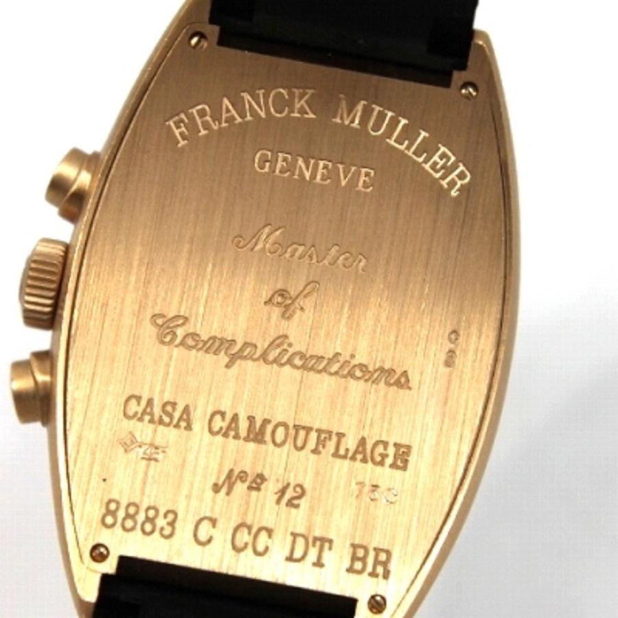 FRANCK MULLER フランクミュラー 8883CCCDTBR カサブランカ カモフラージュ クロノグラフ 腕時計｜reference｜04