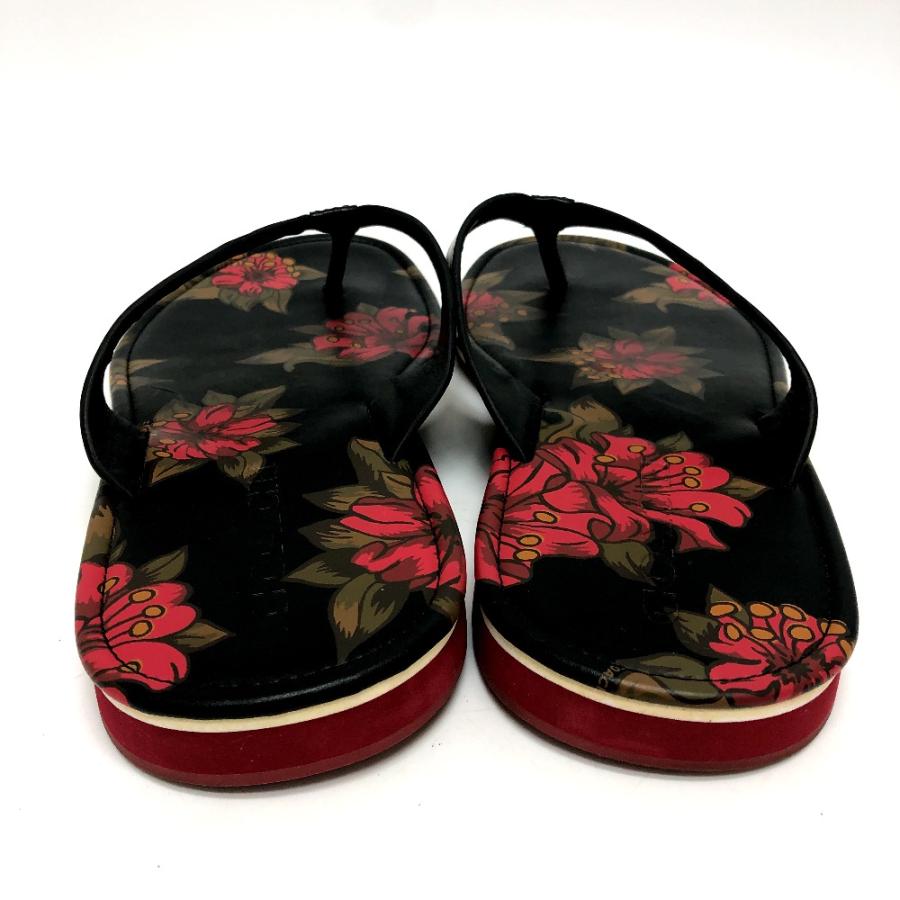 COACH コーチ 花柄 ビーチ サンダル ブラック メンズ【中古】 | COACH | 02