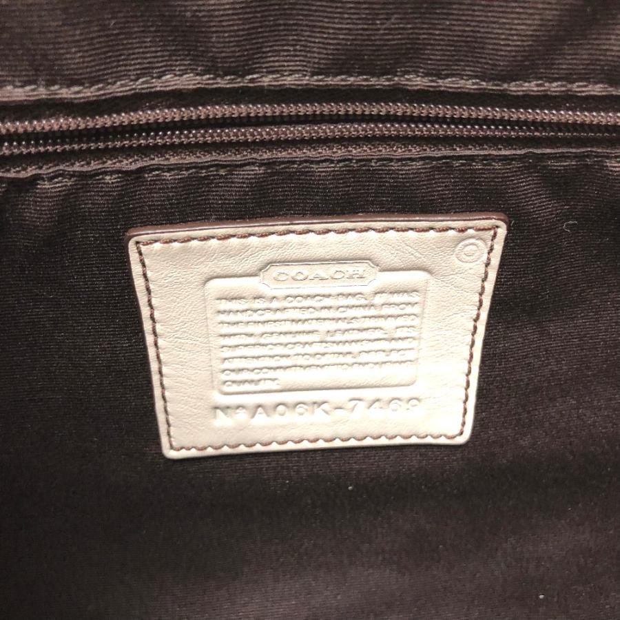 美品 COACH コーチ 7469 セミショルダーバッグ シグネチャー 肩掛け ショルダーバッグ レディース | COACH | 05