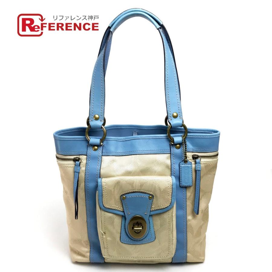 COACH コーチ F13103 ショルダーバッグ A4サイズ収納可 シグネチャー トートバッグ /レザー | COACH