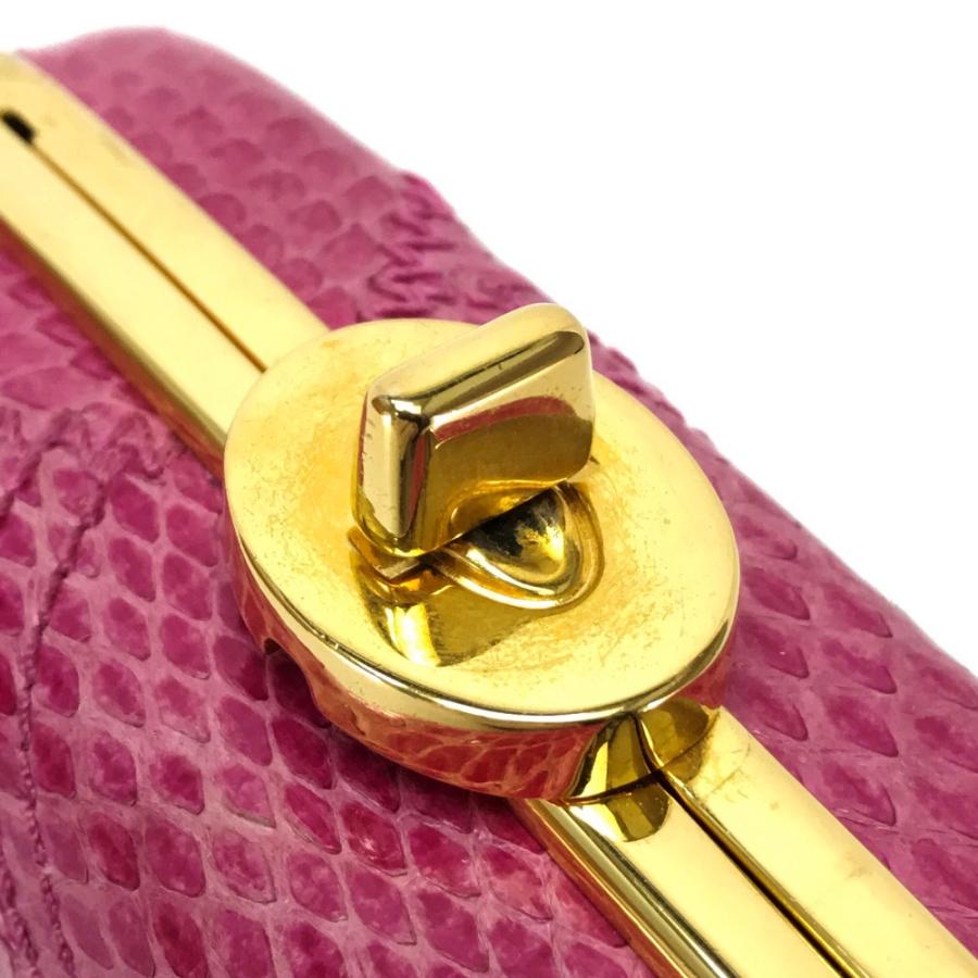 COACH コーチ ポシェット チェーンショルダー ロゴプレート付き ショルダーバッグ パイソン レディース ピンク系 | COACH | 05