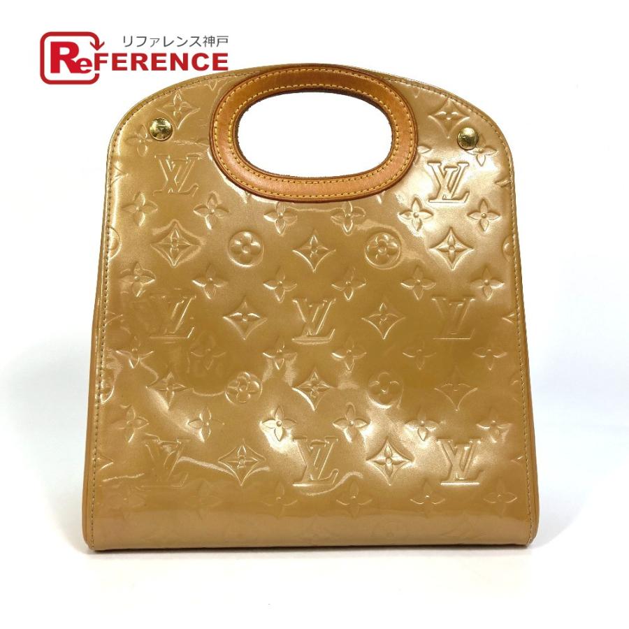 LOUIS VUITTON ルイヴィトン M91376 モノグラムヴェルニ メープルドライブ ハンドバッグ パテントレザー ノワゼット  レディース【中古】 :1276-21554-4:リファレンス コレクション - 通販 - Yahoo!ショッピング