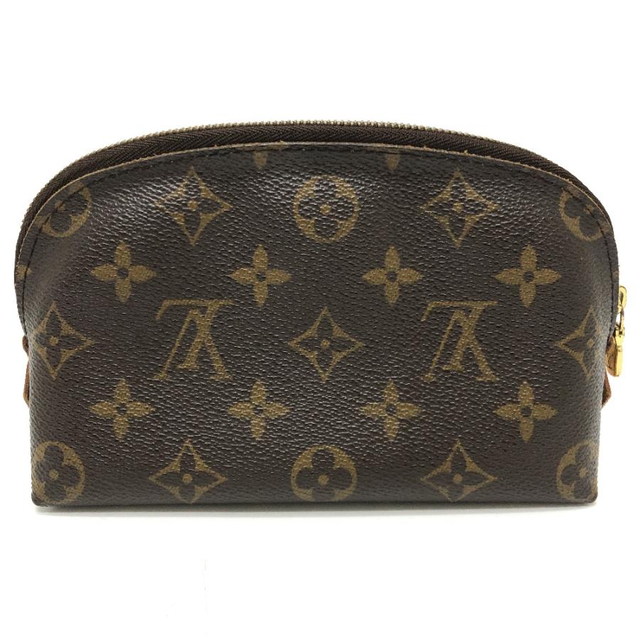 LOUIS VUITTON ルイヴィトン Ｍ47515 ポシェット・コスメティックPM コスメポーチ 小物入れ 化粧ポーチ ブラウン レディース【中古】 | LOUIS VUITTON | 01