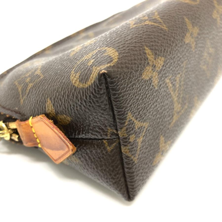 LOUIS VUITTON ルイヴィトン Ｍ47515 ポシェット・コスメティックPM コスメポーチ 小物入れ 化粧ポーチ ブラウン レディース【中古】 | LOUIS VUITTON | 06