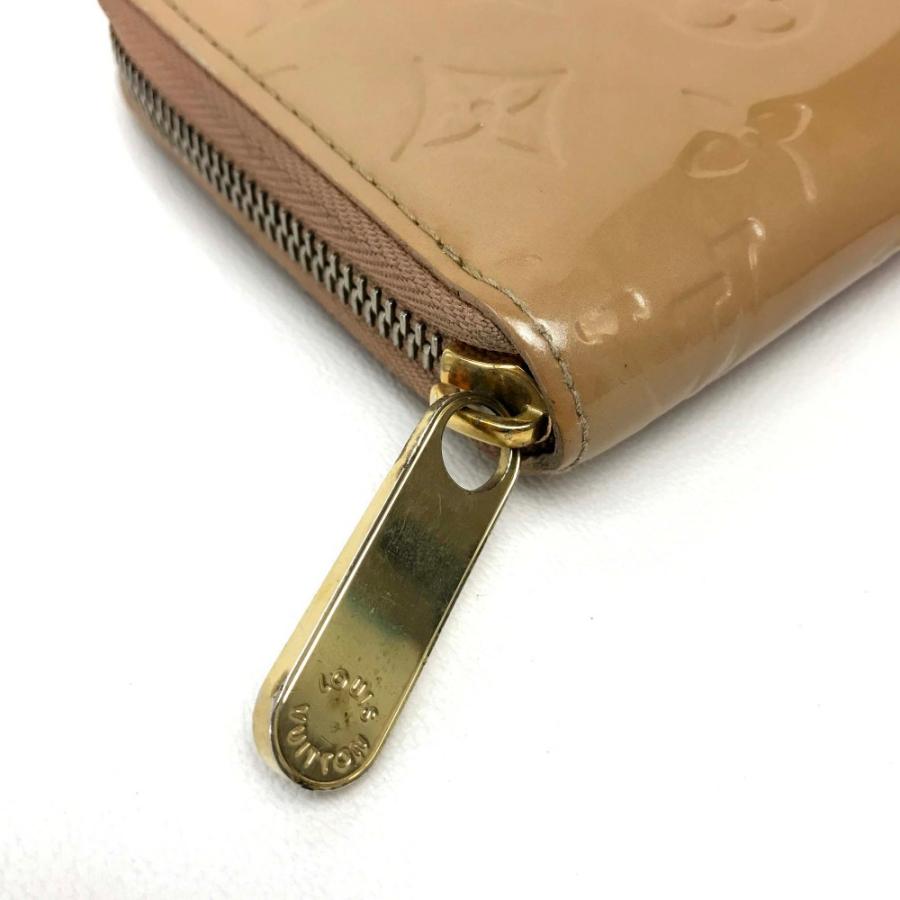 LOUIS VUITTON ルイ・ヴィトン M91470 ヴェルニ ジッピーウォレット パテントレザー 長財布 ノワゼット | LOUIS VUITTON | 04