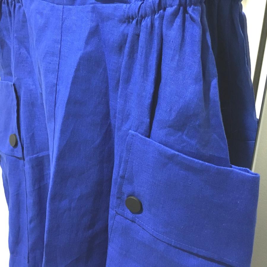 未使用 LE CIEL BLEU ルシェルブルー 20S65628 ジャンバースカート ロータスリネンドレス ワンピース |  | 03