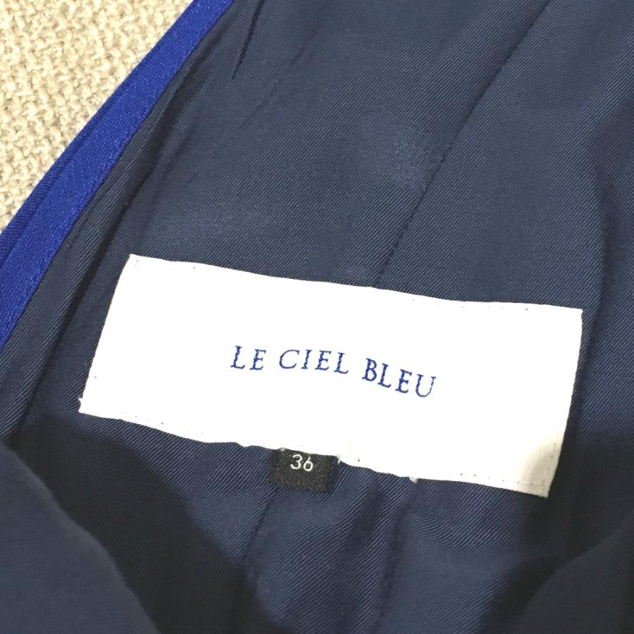 未使用 LE CIEL BLEU ルシェルブルー 20S65628 ジャンバースカート ロータスリネンドレス ワンピース |  | 04