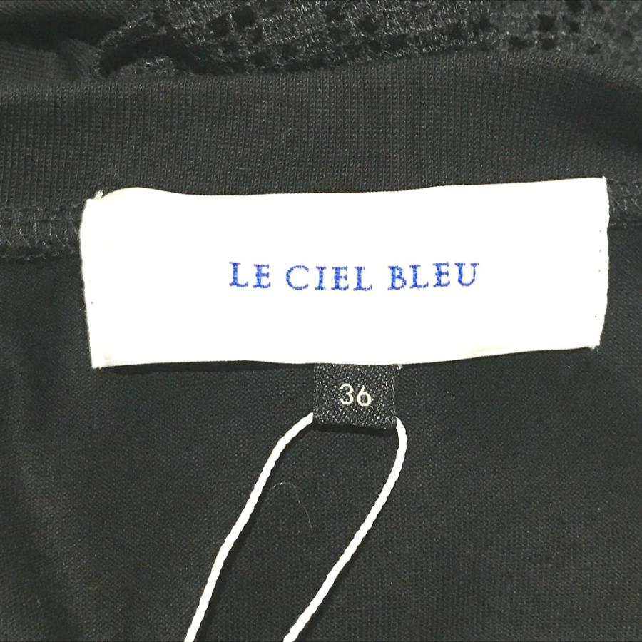 未使用 LE CIEL BLEU ルシェルブルー 21S62411 レース パネル スリーブ り  サイズ36 |  | 06