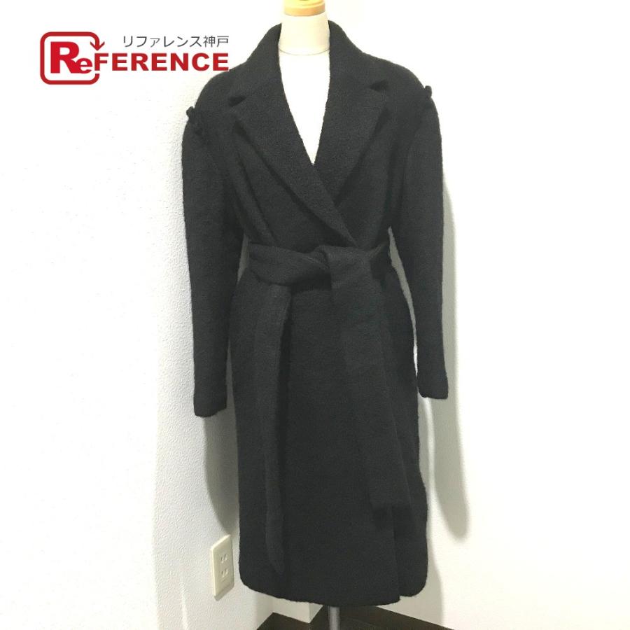 美品 LE CIEL BLEU ルシェルブルー 18A69615 ロングコート ウール 