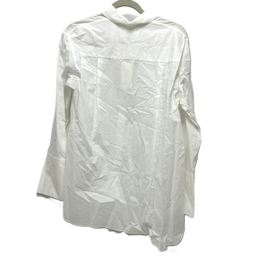 未使用 LE CIEL BLEU ルシェルブルー 19S63416 サイドホック カットソー ロングシャツ 長袖シャツ ホワイト |  | 01