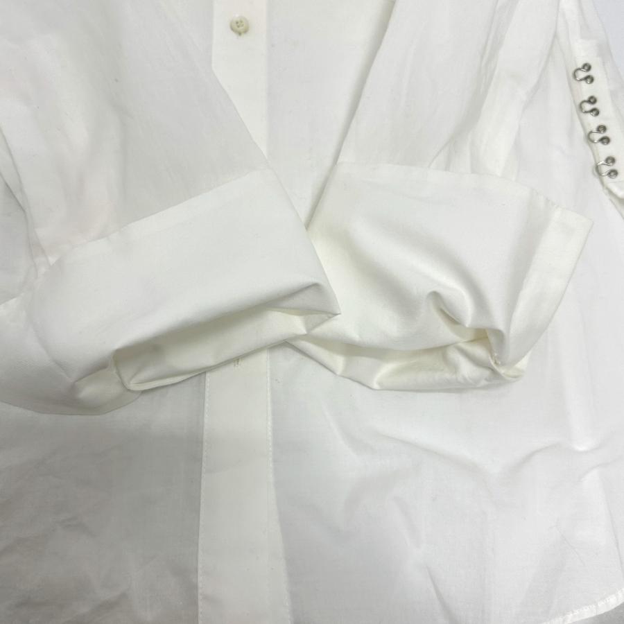 未使用 LE CIEL BLEU ルシェルブルー 19S63416 サイドホック カットソー ロングシャツ 長袖シャツ ホワイト |  | 06