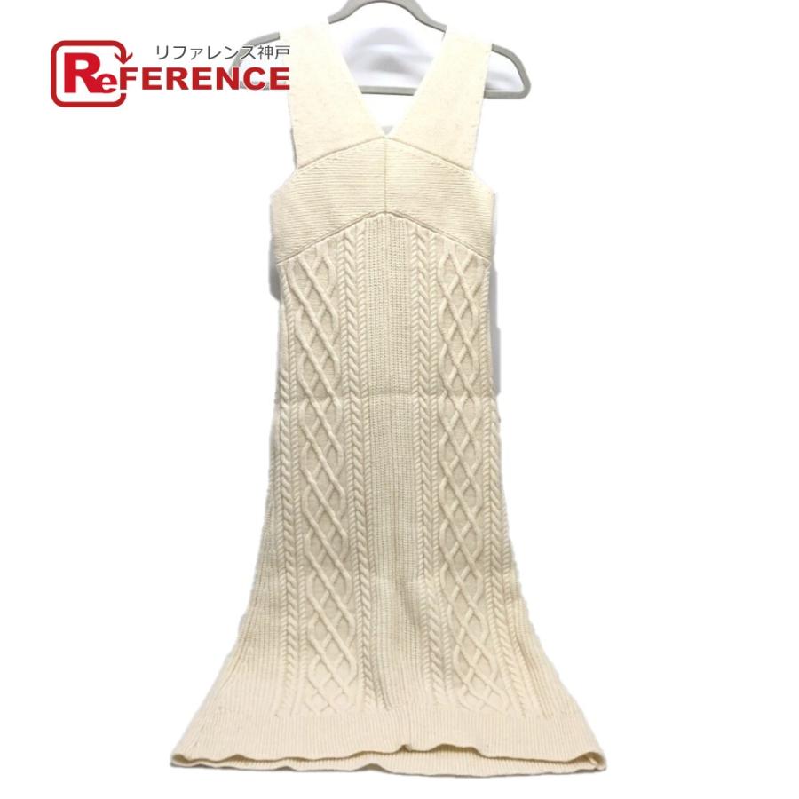 JILLSTUART ジルスチュアート ファッション ケーブルニット ワンピース レディース ホワイト | JILL STUART