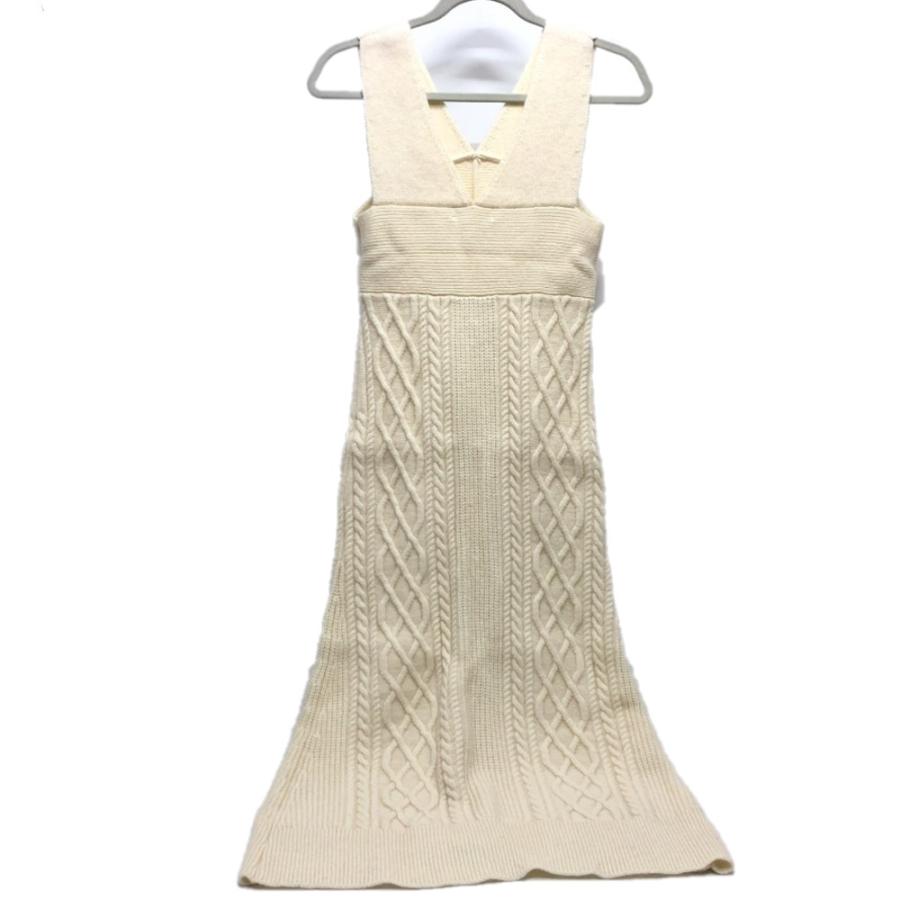 JILLSTUART ジルスチュアート ファッション ケーブルニット ワンピース レディース ホワイト | JILL STUART | 01