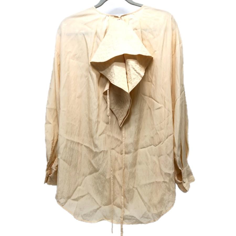 未使用 LE CIEL BLEU ルシェルブルー 23A63309 長袖 ブラウス ベージュ メンズ【中古】 |  | 01