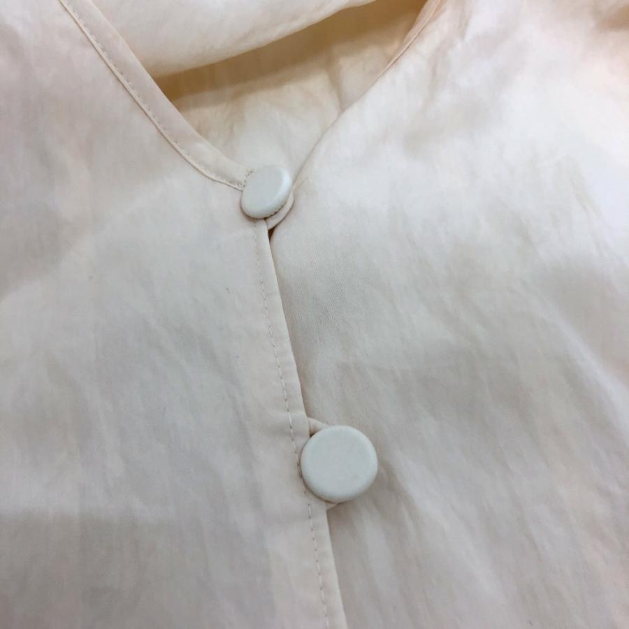 未使用 LE CIEL BLEU ルシェルブルー 23A63309 長袖 ブラウス ベージュ メンズ【中古】 |  | 02