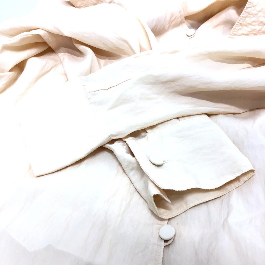 未使用 LE CIEL BLEU ルシェルブルー 23A63309 長袖 ブラウス ベージュ メンズ【中古】 |  | 03