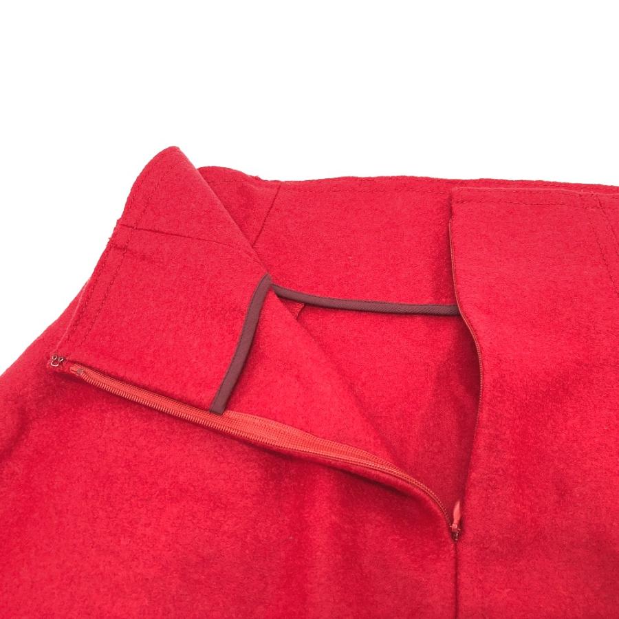 新品同様 LE CIEL BLEU ルシェルブルー 23A67621 ボタンモチーフ スカート レッド レディース【中古】 |  | 04