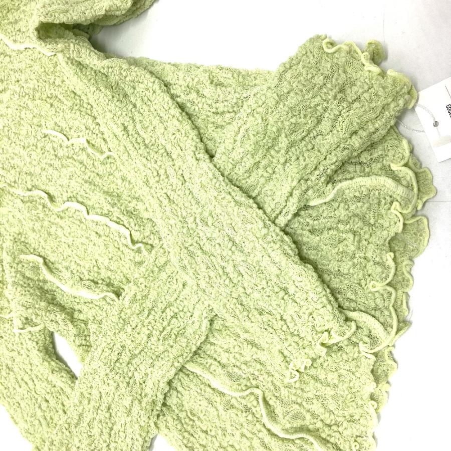 未使用 LE CIEL BLEU ルシェルブルー 25A62203 レースジェシースキントップス アパレル カットソー グリーン レディース【中古】 |  | 05