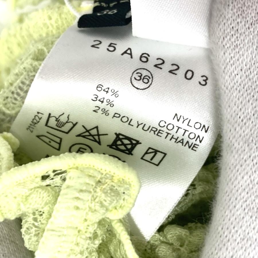 未使用 LE CIEL BLEU ルシェルブルー 25A62203 レースジェシースキントップス アパレル カットソー グリーン レディース【中古】 |  | 07