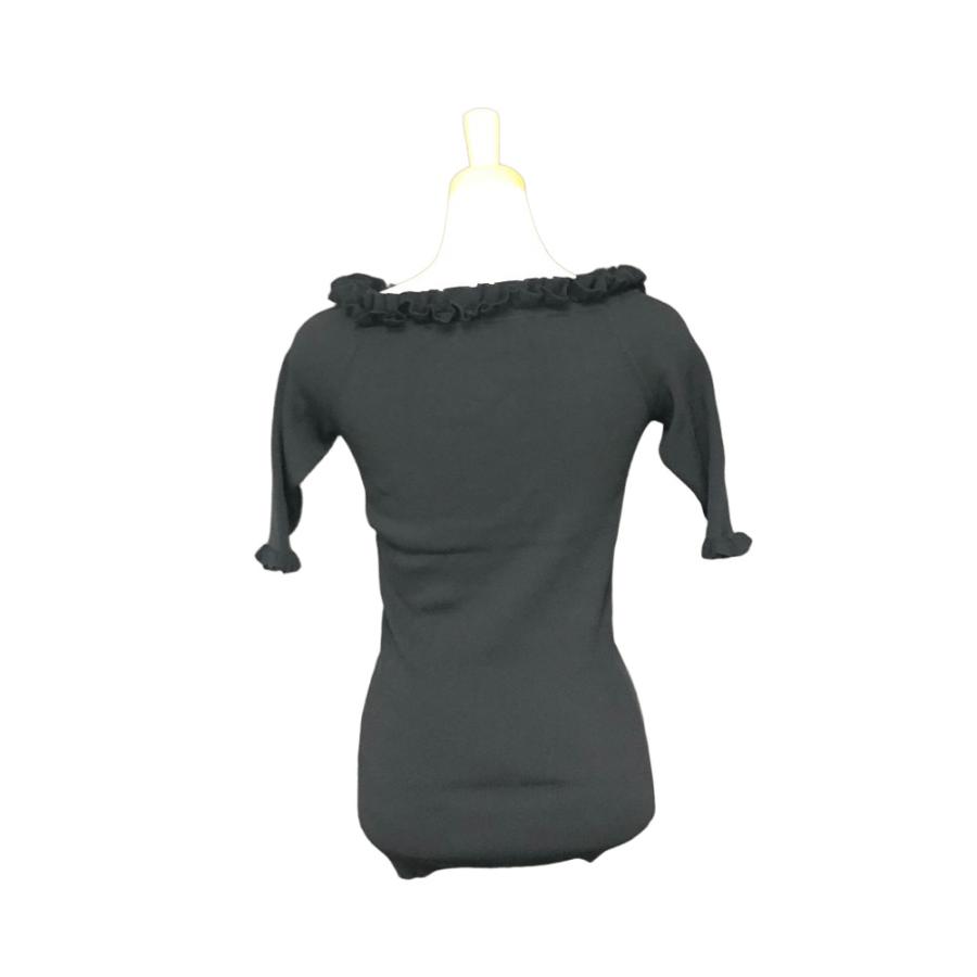 新品同様 LE CIEL BLEU ルシェルブルー 19A61103 オフショル ニット 長袖 長袖ニット ニット ブラック レディース【中古】 |  | 01