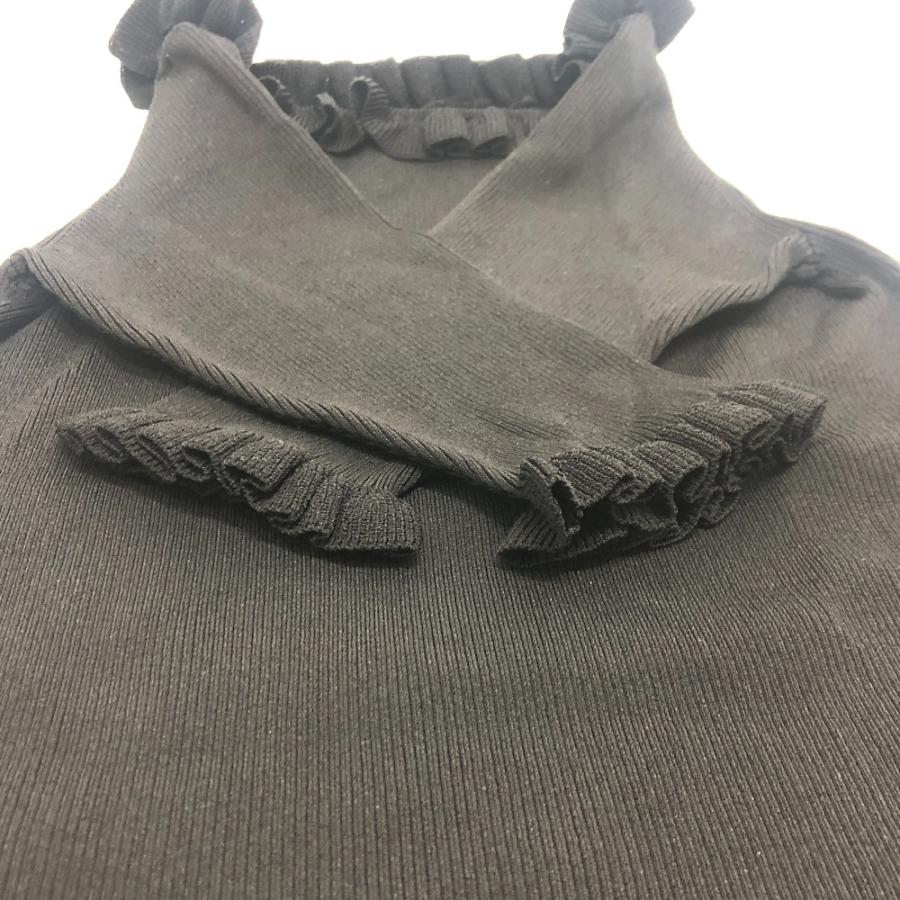 新品同様 LE CIEL BLEU ルシェルブルー 19A61103 オフショル ニット 長袖 長袖ニット ニット ブラック レディース【中古】 |  | 05