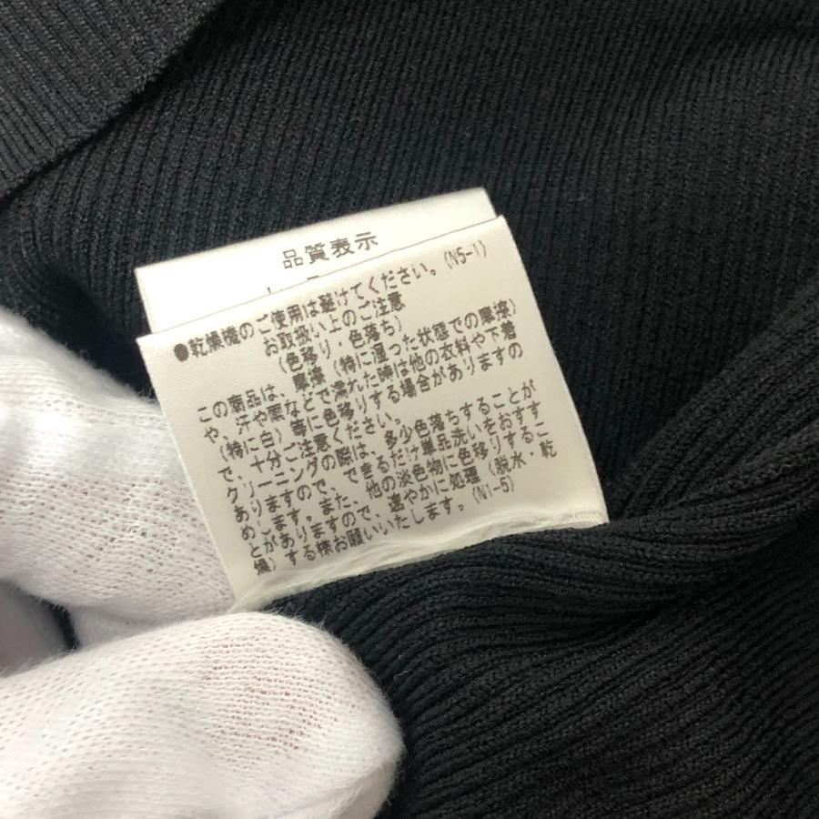 新品同様 LE CIEL BLEU ルシェルブルー 19A61103 オフショル ニット 長袖 長袖ニット ニット ブラック レディース【中古】 |  | 09