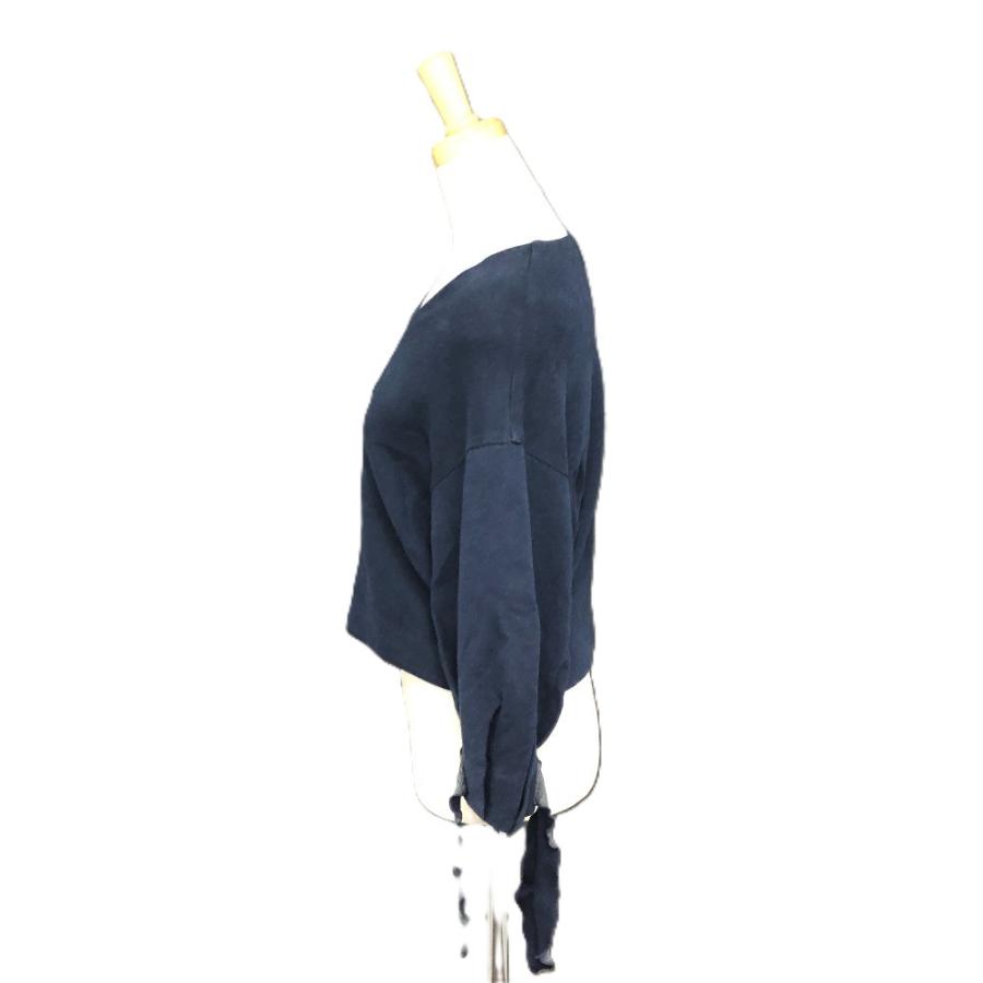 美品 LE CIEL BLEU ルシェルブルー 19A62201 半袖 トップス アパレル スウェット ネイビー レディース【中古】 |  | 03