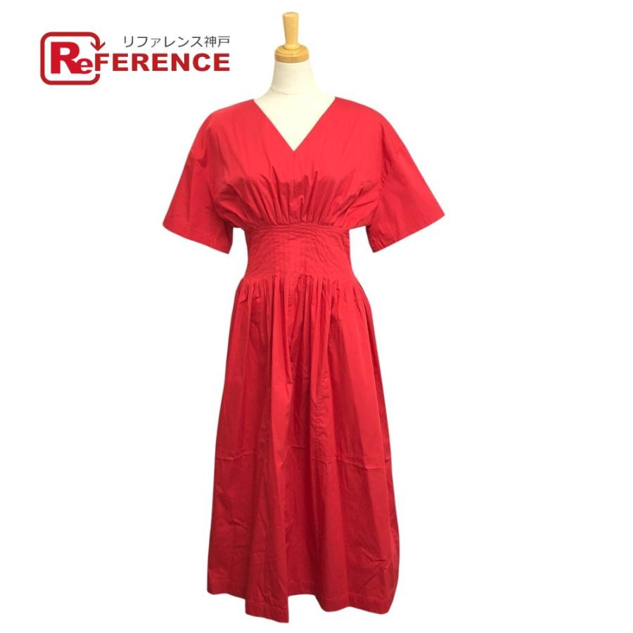 未使用 LE CIEL BLEU ルシェルブルー 26S65515 ロングワンピース ワンピース レッド レディース【中古】 | 