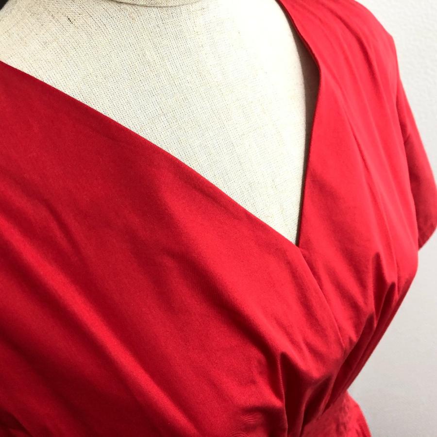 未使用 LE CIEL BLEU ルシェルブルー 26S65515 ロングワンピース ワンピース レッド レディース【中古】 |  | 02