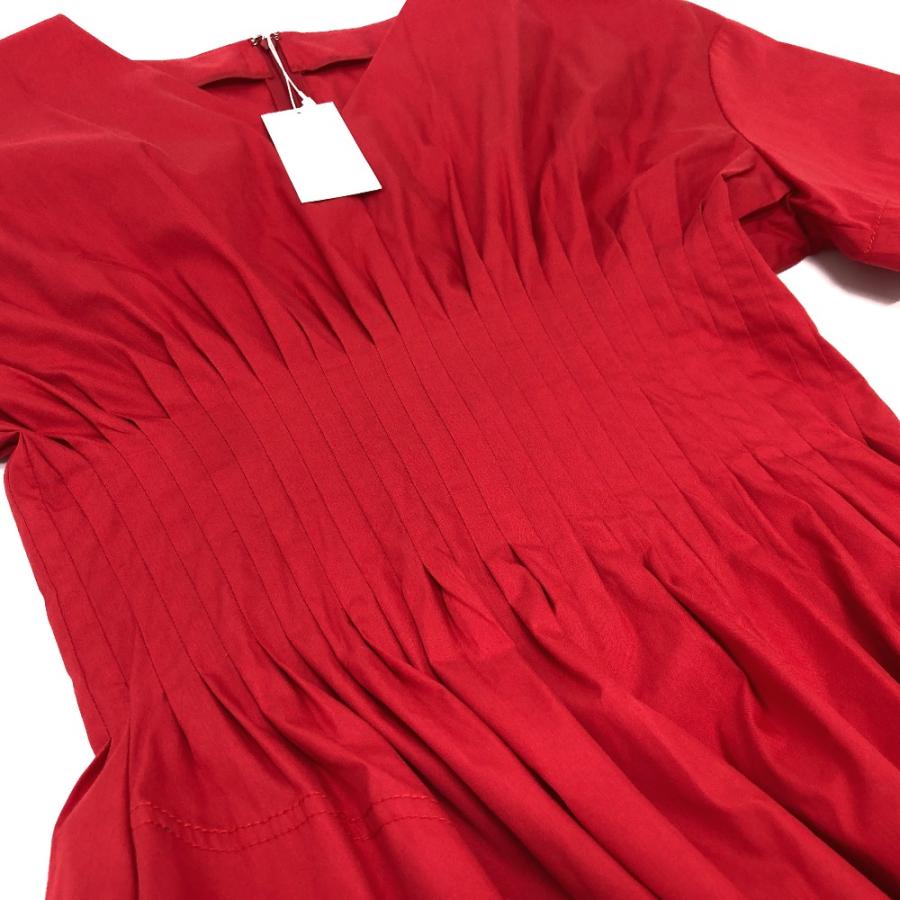 未使用 LE CIEL BLEU ルシェルブルー 26S65515 ロングワンピース ワンピース レッド レディース【中古】 |  | 04