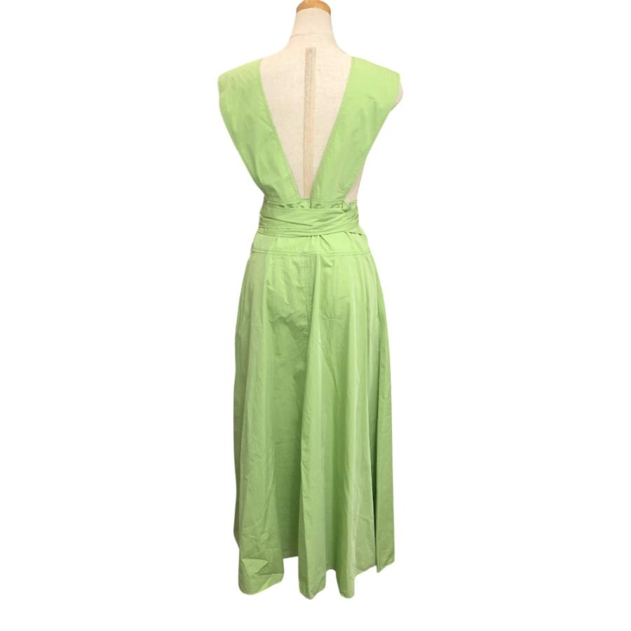 未使用 LE CIEL BLEU ルシェルブルー 24S65521 ハイウエストフレアドレス スカート アパレル ワンピース グリーン レディース【中古】 |  | 01
