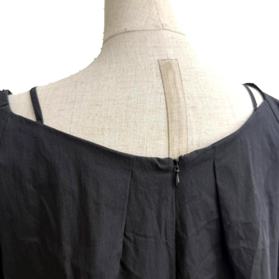 美品 LE CIEL BLEU ルシェルブルー 23S65515 アパレル ドレス 半袖 パフスリーブ ワンピース ブラック レディース【中古】 |  | 05