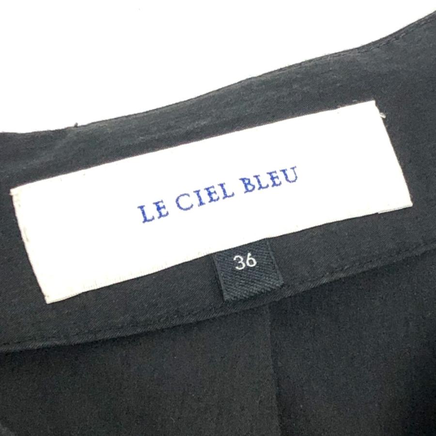 美品 LE CIEL BLEU ルシェルブルー 23S65515 アパレル ドレス 半袖 パフスリーブ ワンピース ブラック レディース【中古】 |  | 06