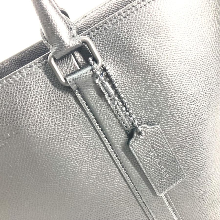 未使用 COACH コーチ 72114G   メルセデスベンツ メトロポリタン  ショルダーバッグ 肩掛けバッグ トートバッグ ブラック メンズ【中古】 | COACH | 06